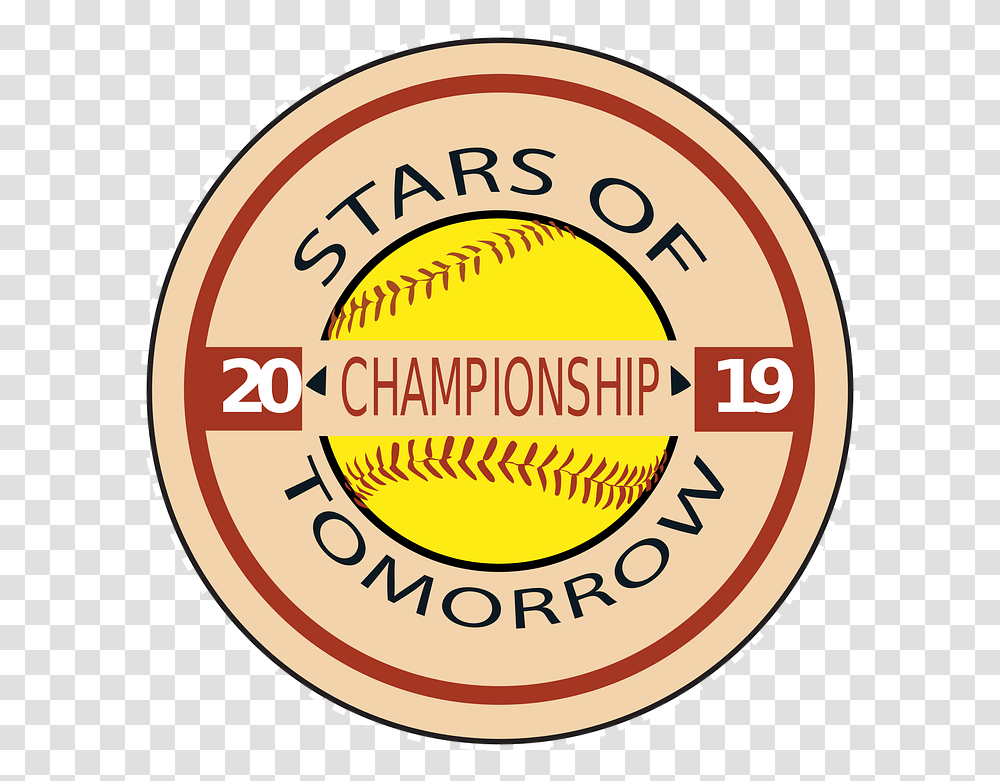 Baseball Logo Stars Of Tomorrow Circle, Label, Text, Sticker, Symbol Transparent Png