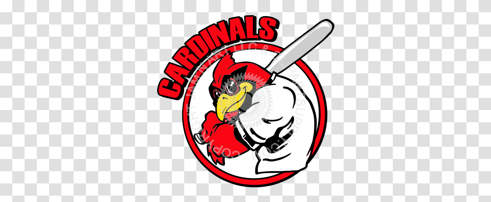 Baseball Louisville Cardinals Baseball Logo, Poster, Advertisement, Photography, Cutlery Transparent Png