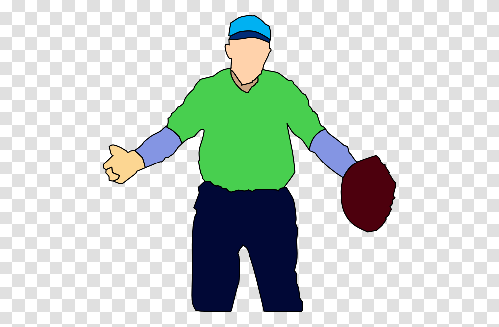 Baseball Player Clipart Catcher, Person, Human, Sleeve Transparent Png