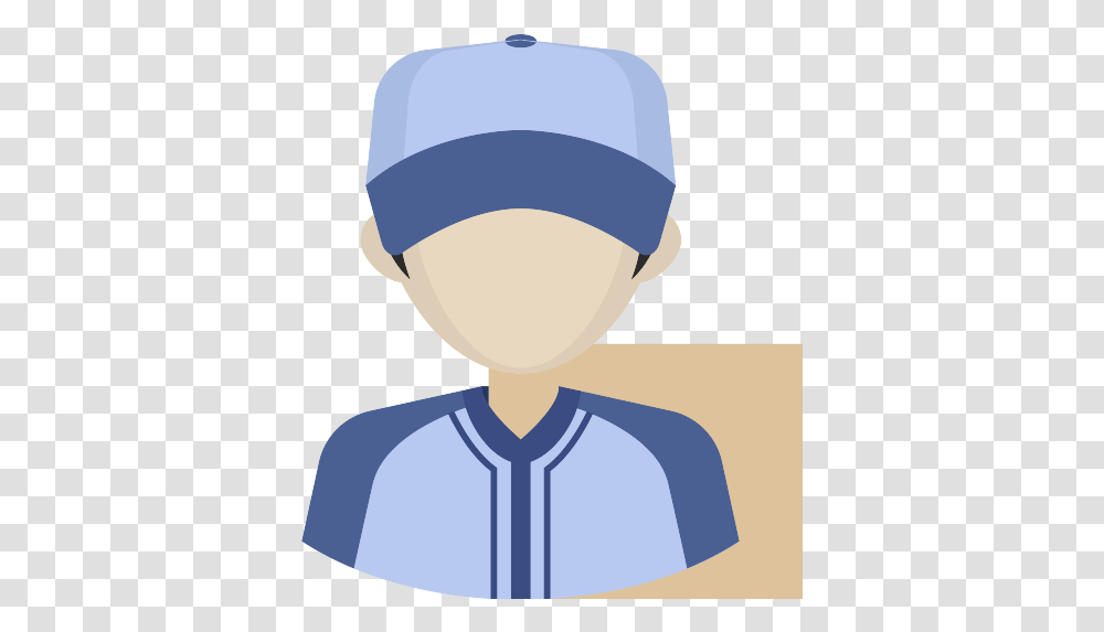 Baseball Player Icon 6 Repo Free Icons Severe Pain, Clothing, Apparel, Doctor, Baseball Cap Transparent Png