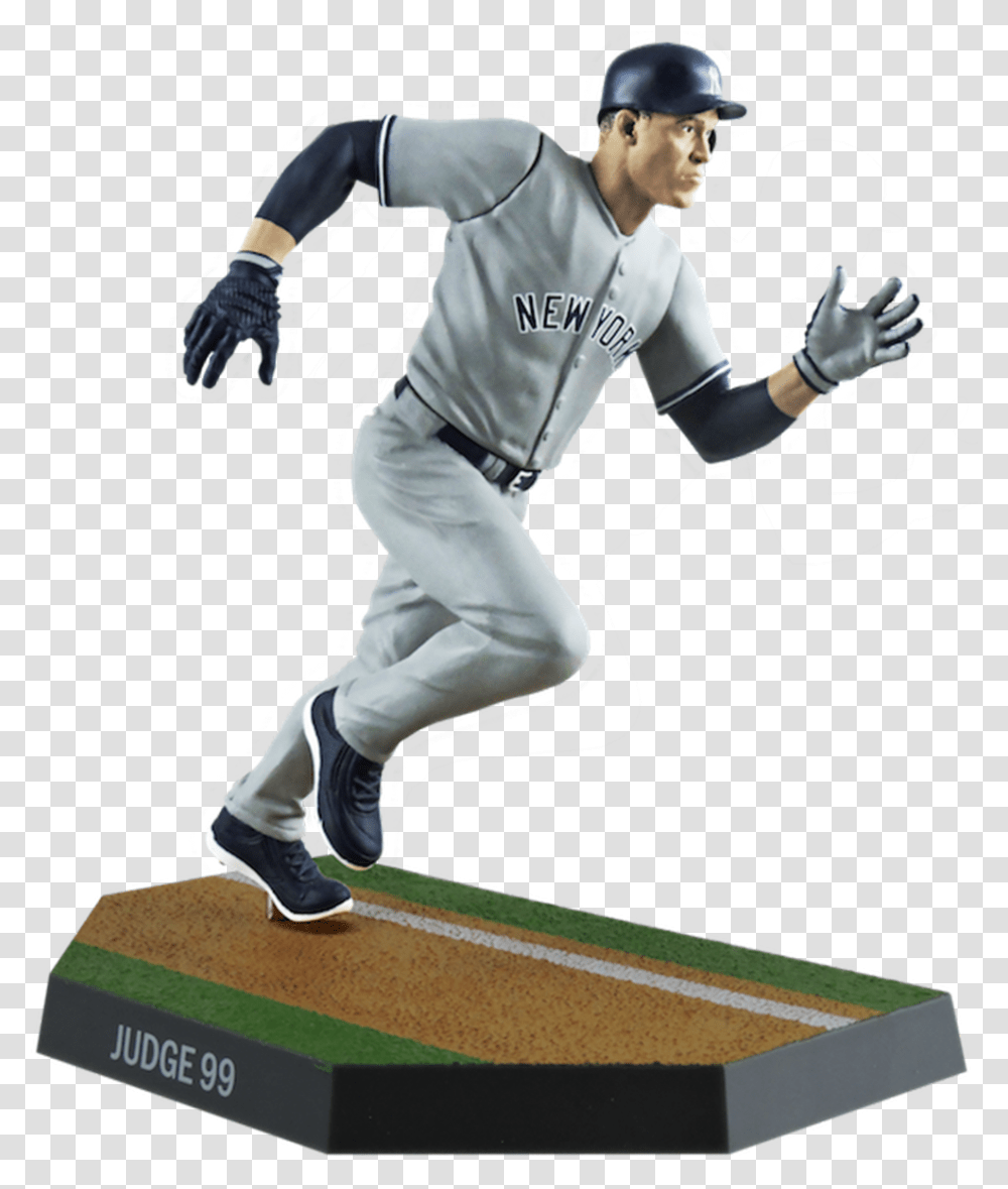 Baseball Player Image Aaron Judge Baseball Figures, Person, Sport, People, Fencing Transparent Png