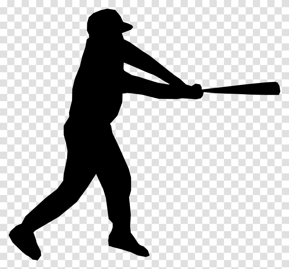 Baseball Player Silhouette, Gray, World Of Warcraft Transparent Png