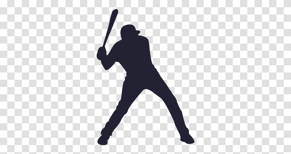 Baseball Player Silhouette & Svg Vector File Baseball Player Silhouette, Ninja, Person, Human, Duel Transparent Png