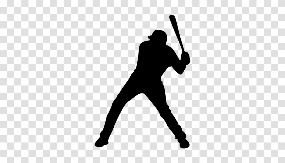 Baseball Player Strike Silhouette, Person, Human, People, Team Sport Transparent Png