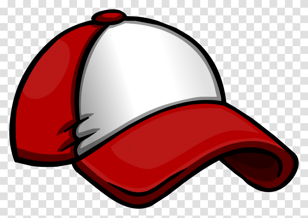 Baseball Red Baseball Hat Icon Cartoon Ball Cap, Clothing, Apparel, Baseball Cap, Helmet Transparent Png