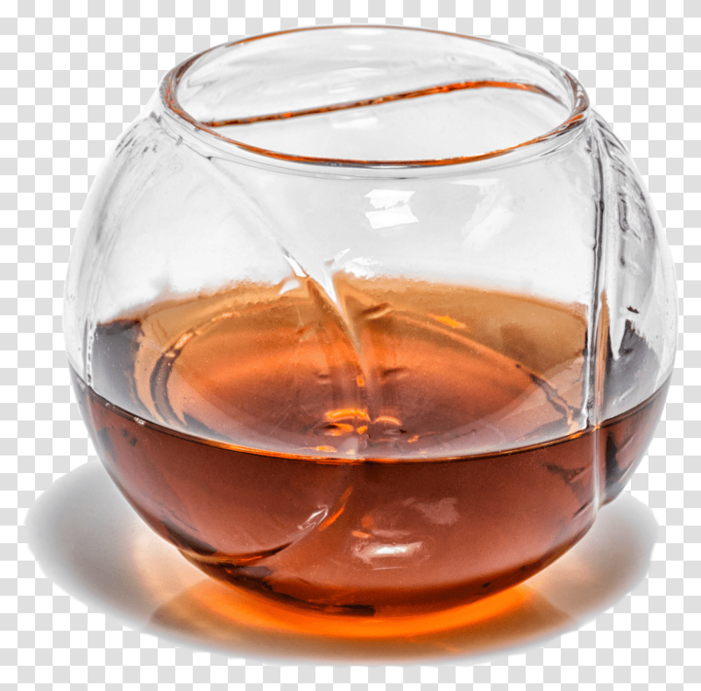 Baseball Shaped Whiskey Glass Keemun, Beverage, Helmet, Alcohol, Wine Glass Transparent Png