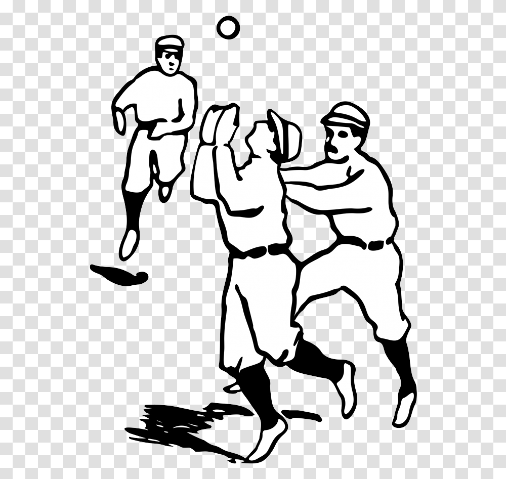 Baseball Sketch Of Players Clip Art, Person, Human, Poster, Advertisement Transparent Png