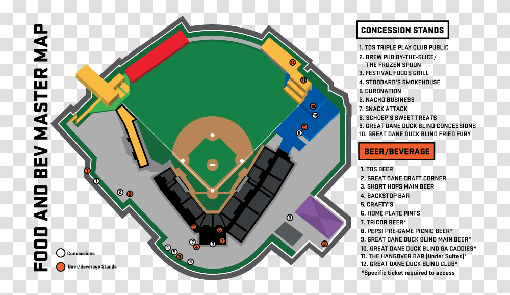 Baseball Stadium Concession Number, Building, Arena, Team Sport, Sports Transparent Png