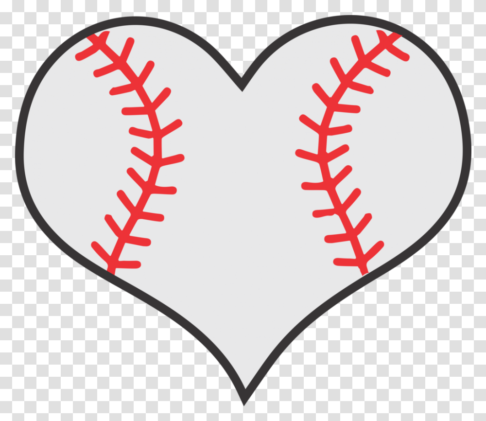 Baseball Stitches Baseball Heart Clipart, Team Sport, Sports, Ketchup, Food Transparent Png