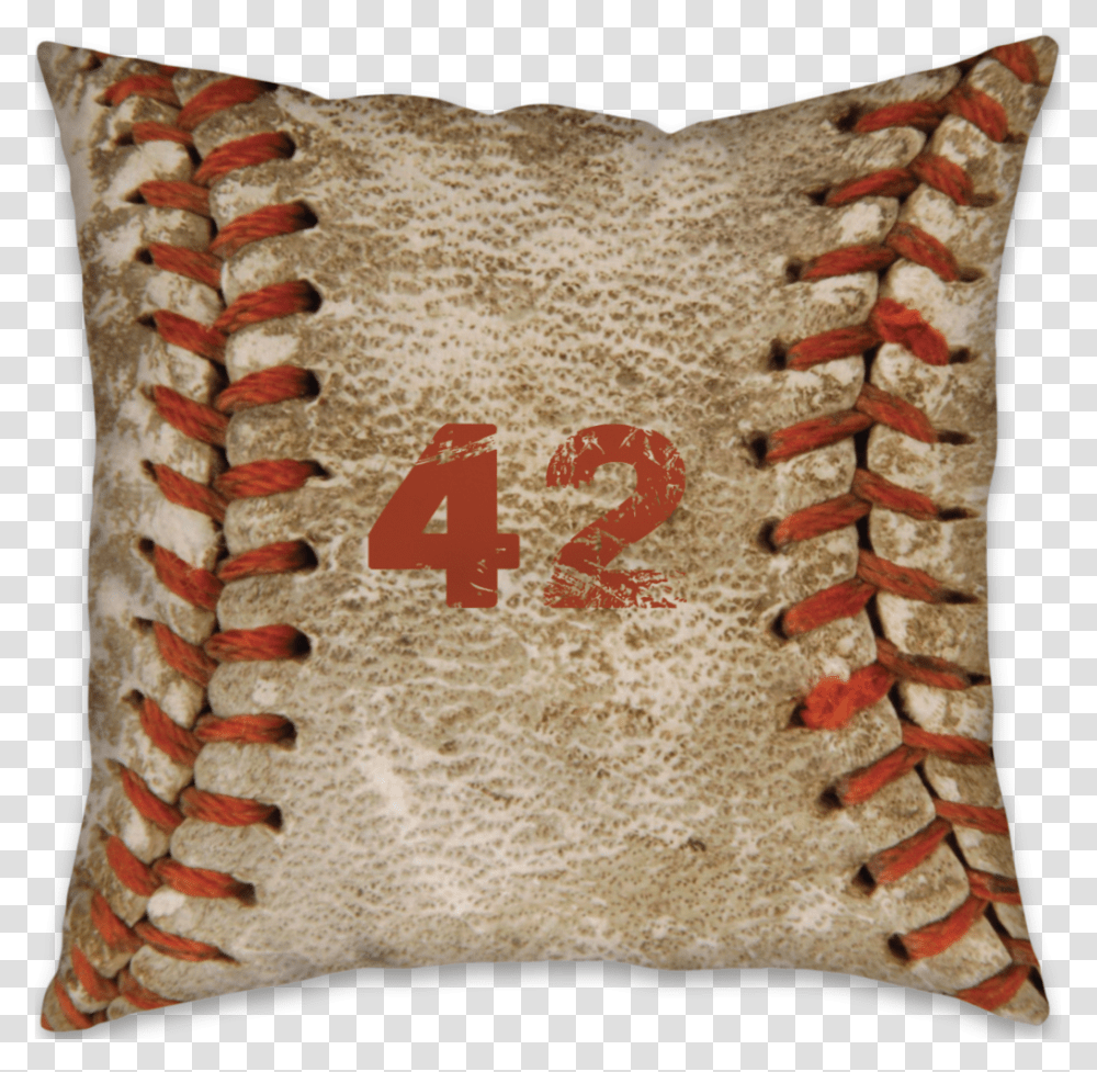 Baseball Stitches Cushion, Pillow, Rug, Pattern Transparent Png