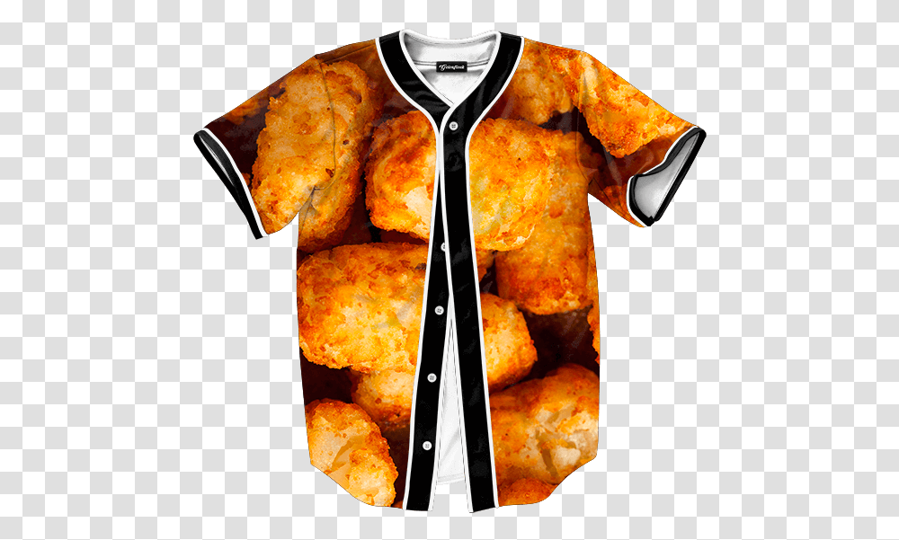 Baseball Tee Jersey, Apparel, Food, Fried Chicken Transparent Png