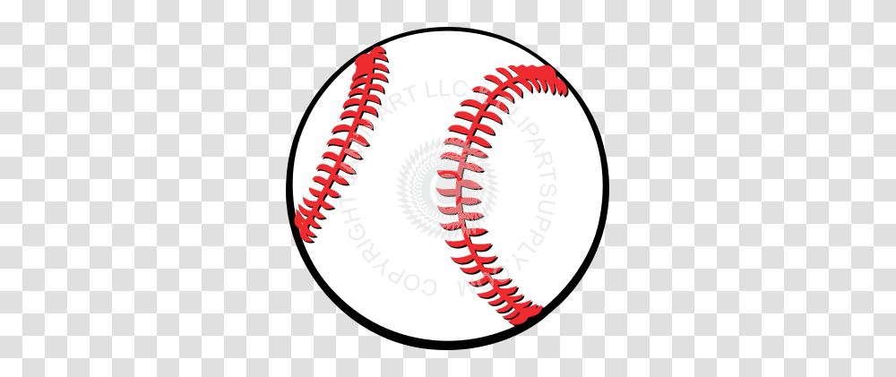 Baseball With Red Laces, Team Sport, Sports, Softball Transparent Png