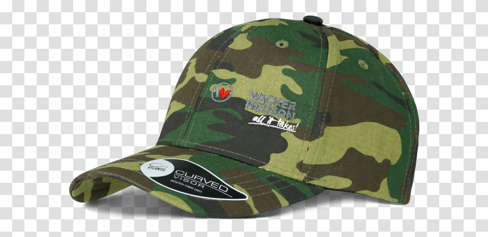 Baseballcap Camouflage Baseball Cap, Clothing, Apparel, Hat, Military Uniform Transparent Png