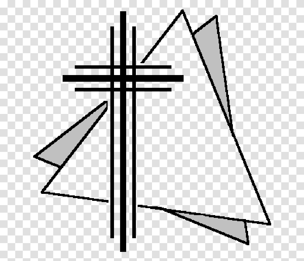 Basel Clip Art Cross, Arrow, Symbol, Text, Triangle Transparent Png