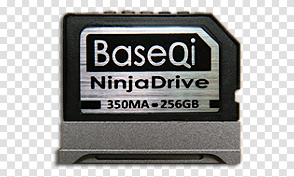 Baseqi Ninjadrive Aluminum 256gb Storage Expansion Memory Card, Electronics, Cd Player, Label Transparent Png