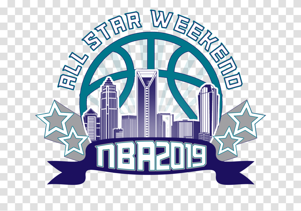 Bash Cub Nba All Star 2019 Starters Captains Revealed Nba All Star Weekend 2019 Logo, Metropolis, City, Urban, Building Transparent Png
