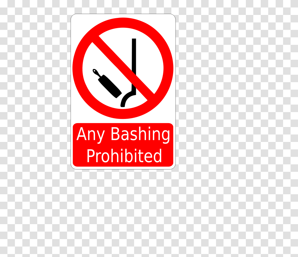 Bashing Prohibited Sign, Music, Road Sign Transparent Png