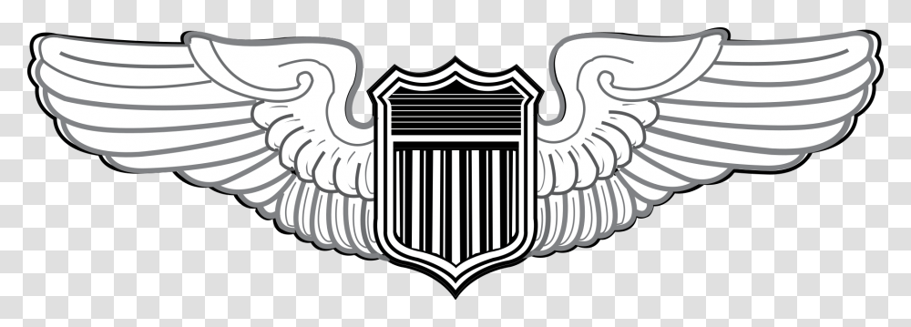 Basic Enlisted Aircrew Wings, Armor, Shield, Emblem Transparent Png