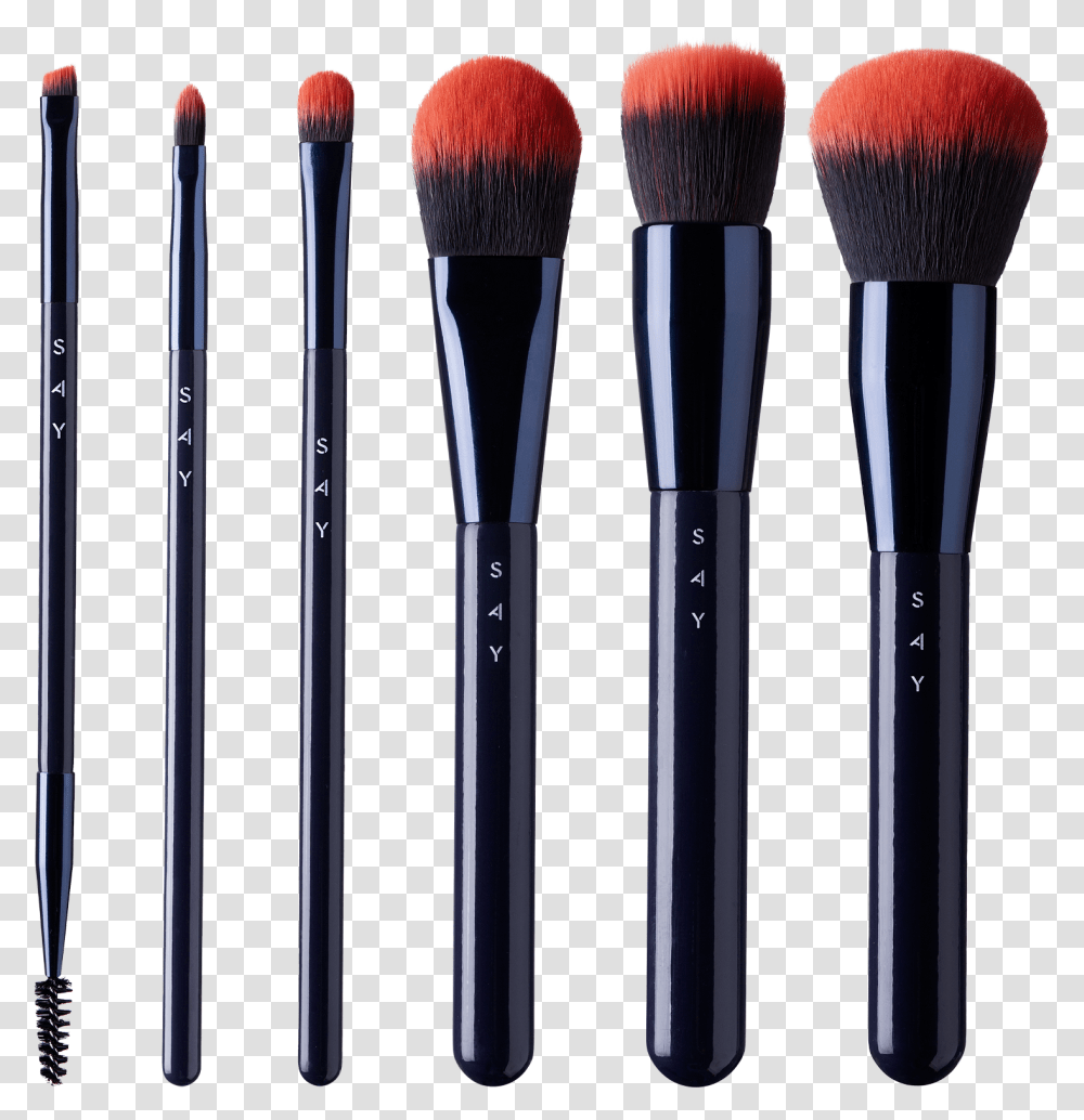 Basic Makeup Brushes Makeup Brushes, Tool, Toothbrush Transparent Png