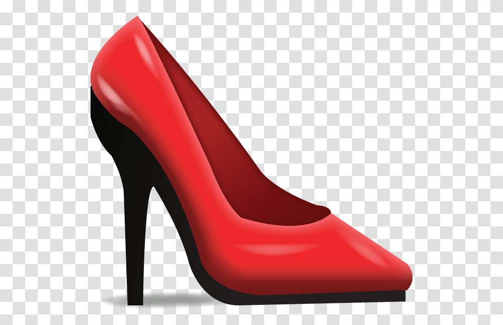 Basic Pump Heel Emoji, Apparel, Shoe, Footwear Transparent Png