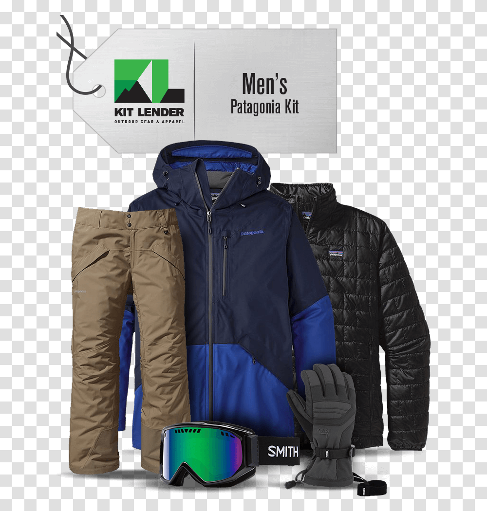 Basic Ski Clothes Kit, Apparel, Coat, Jacket Transparent Png