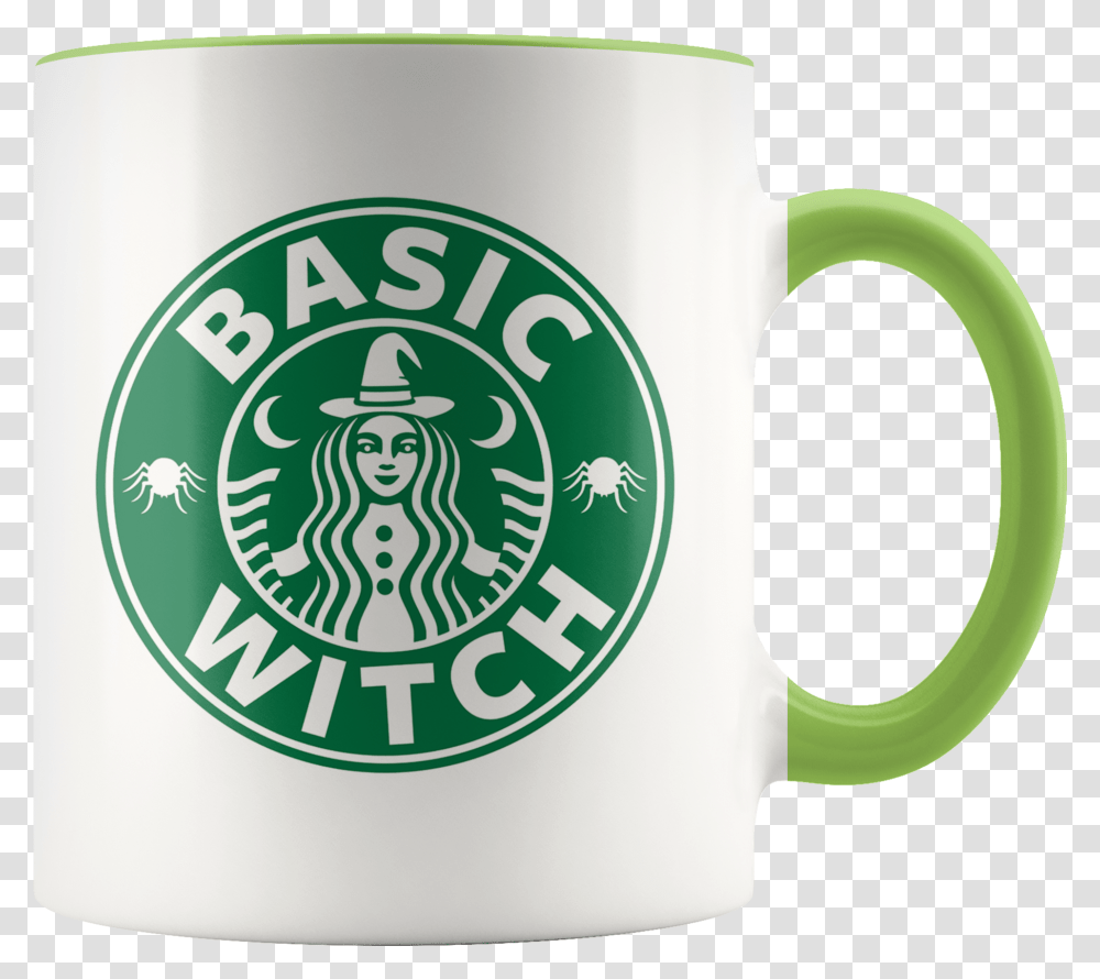 Basic Witch Halloween Coffee Mug A La Starbucks Cup Basic Witch Starbucks Svg, Coffee Cup, Logo Transparent Png