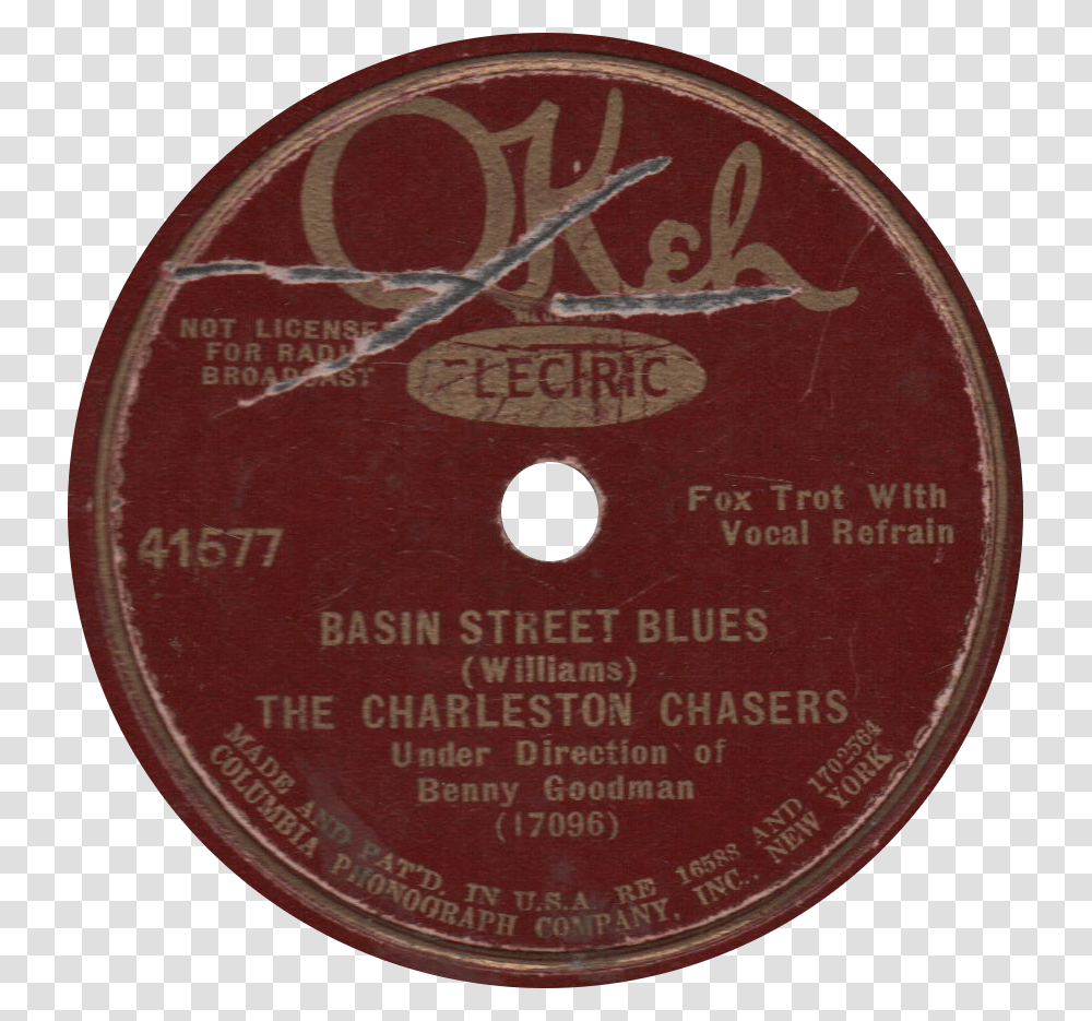 Basin Street Blues Cd, Disk, Dvd Transparent Png