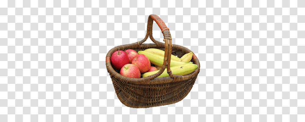 Basket Food, Plant, Fruit, Banana Transparent Png