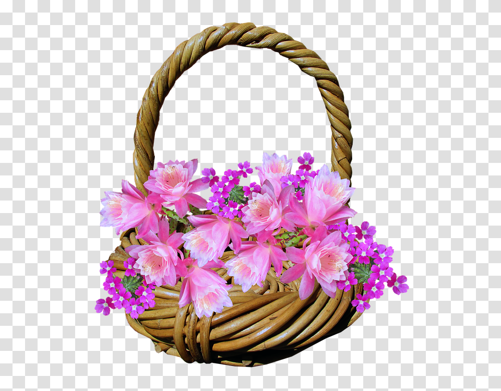 Basket 960, Flower, Plant, Blossom, Flower Bouquet Transparent Png