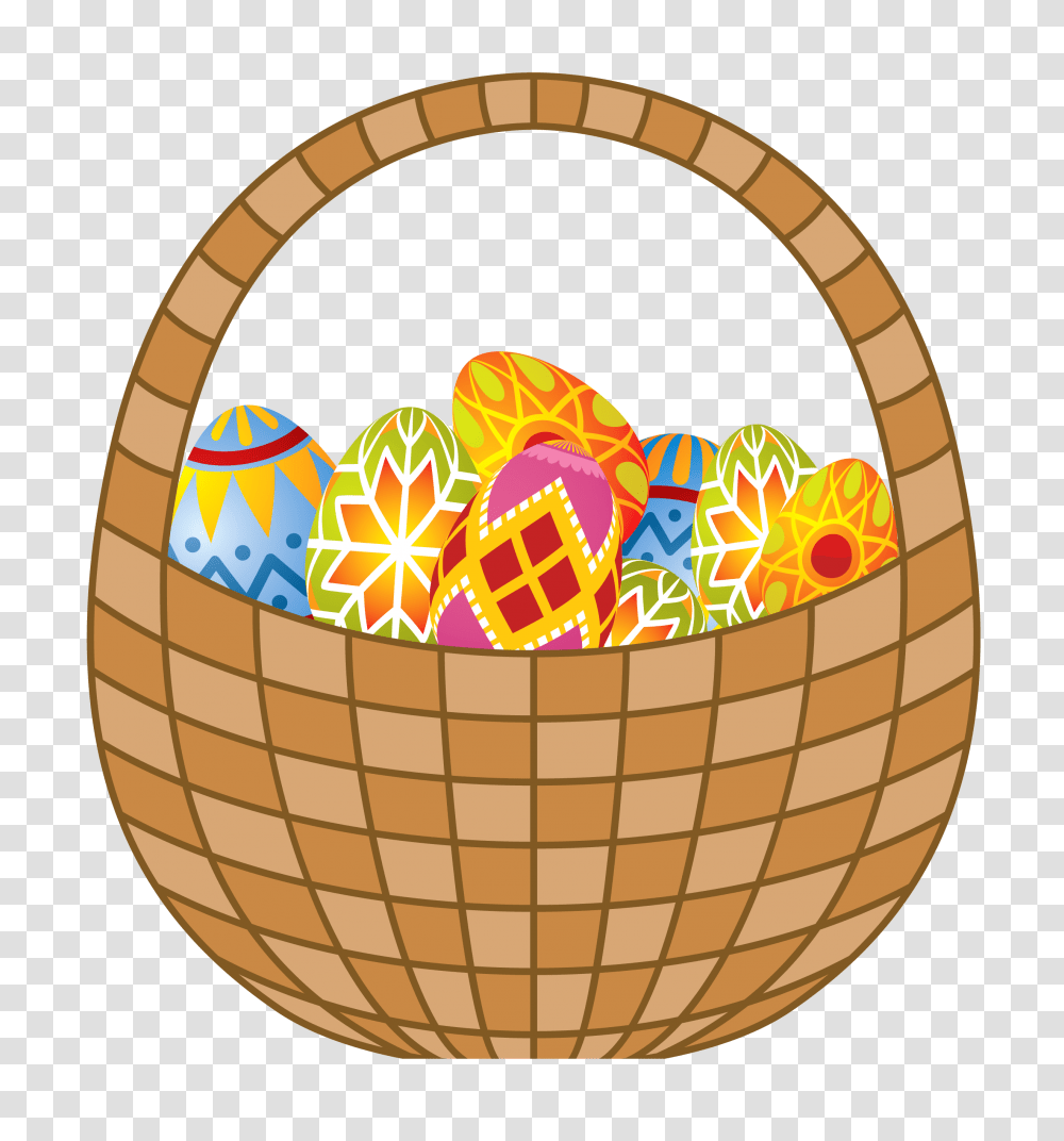 Basket Clipart, Food, Egg, Easter Egg Transparent Png