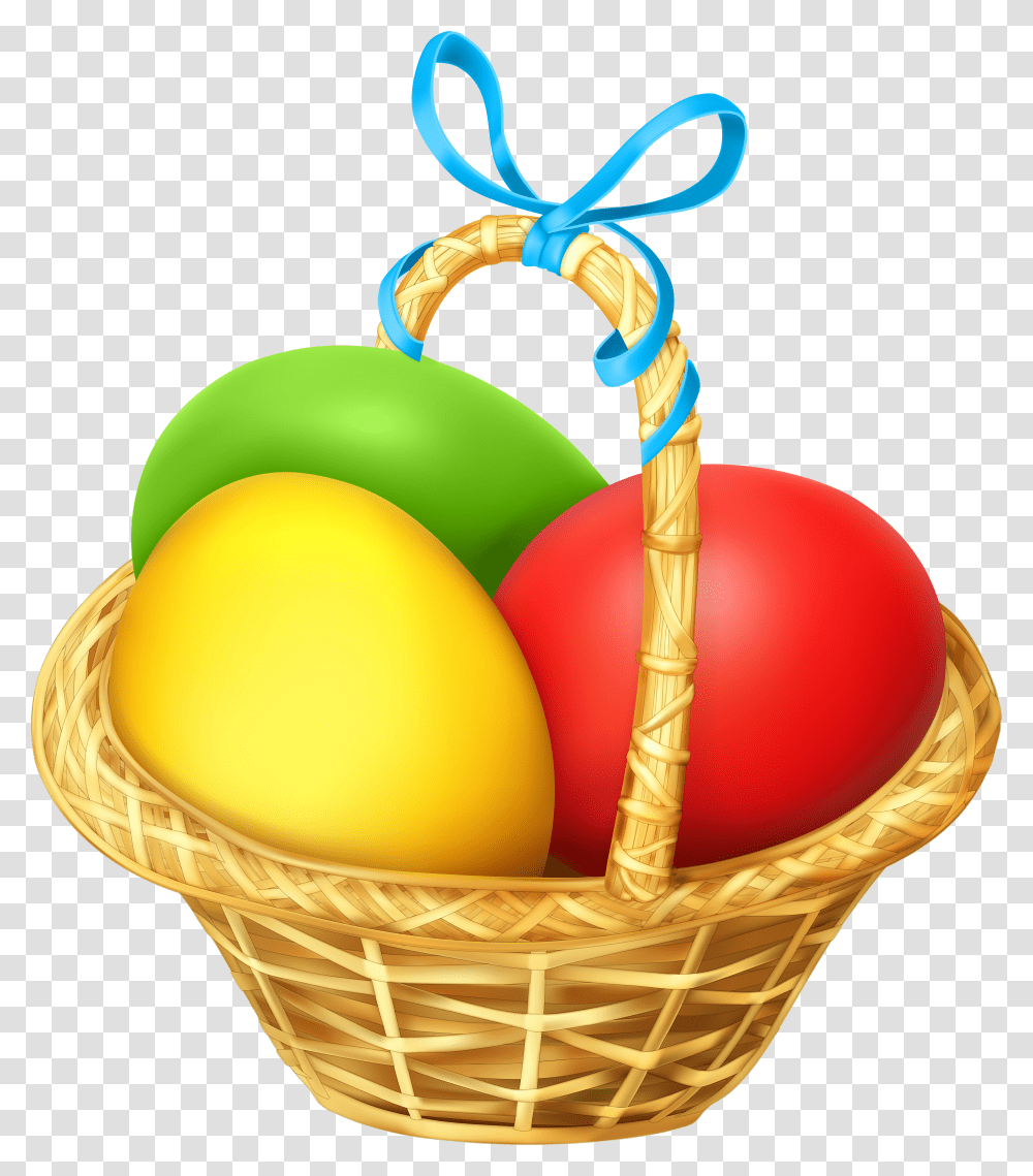 Basket Easter Clipart Transparent Png