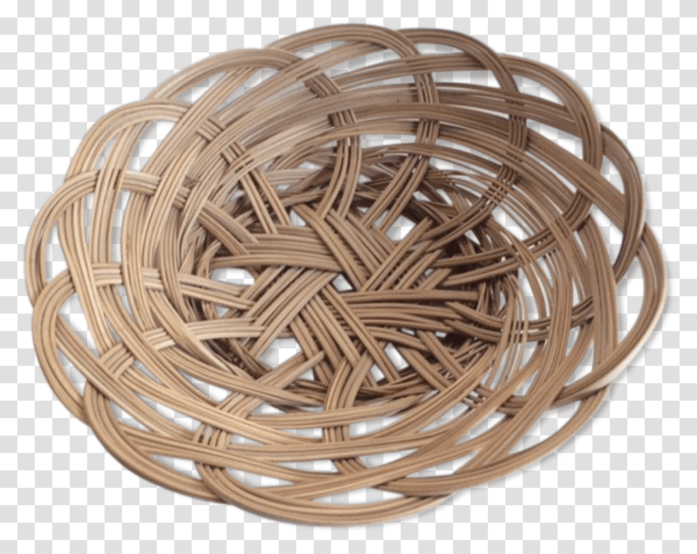Basket Empty Pocket Vintage Wicker Barbed Wire, Woven, Shopping Basket Transparent Png