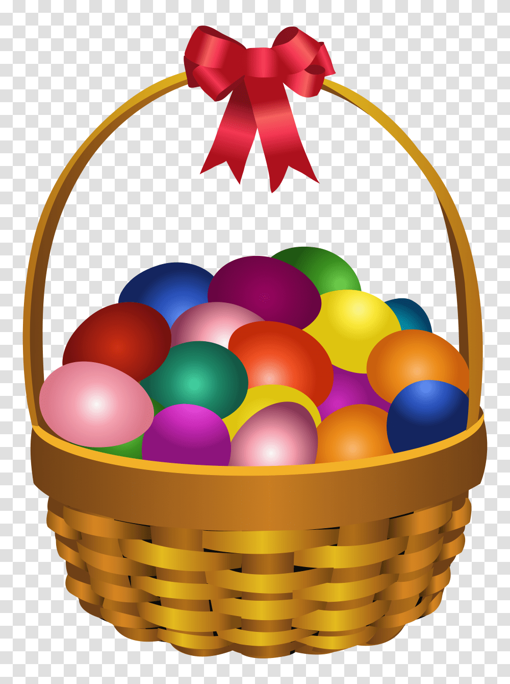 Basket, Food, Balloon, Egg Transparent Png