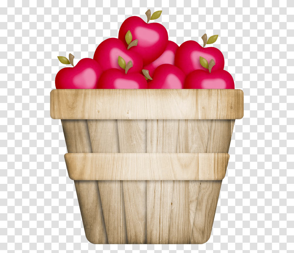 Basket Of Apple Image File Apple Basket Clip Art, Plant, Food, Fruit, Birthday Cake Transparent Png
