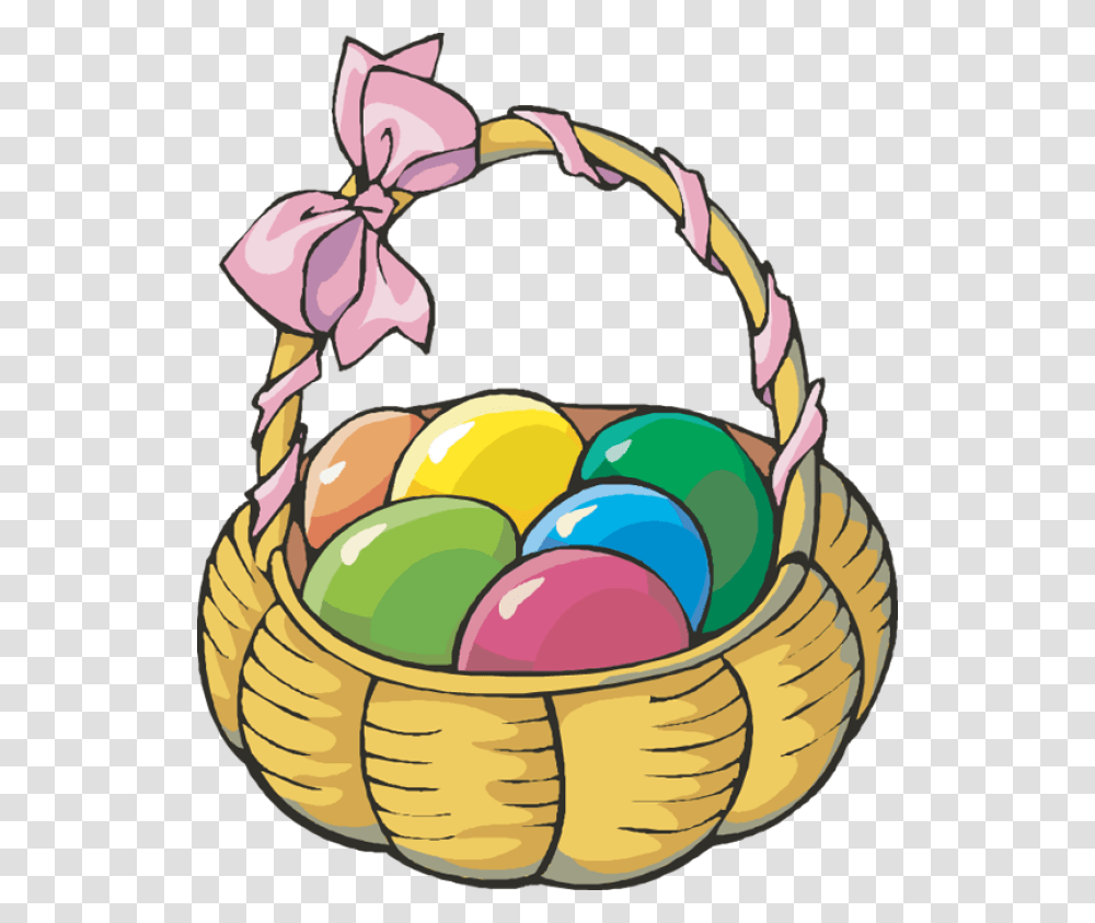 Basket Of Easter Eggs, Food Transparent Png