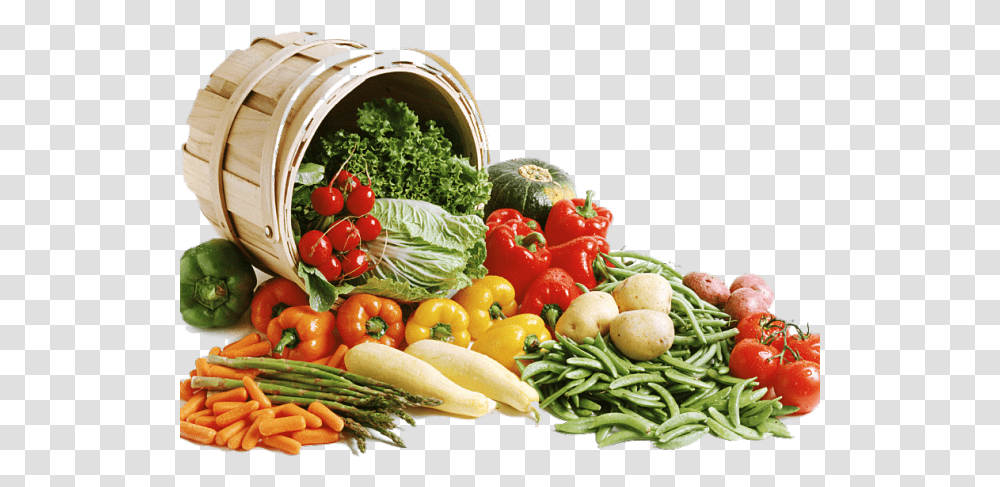 Basket Of Vegetables, Plant, Food, Produce, Rainforest Transparent Png