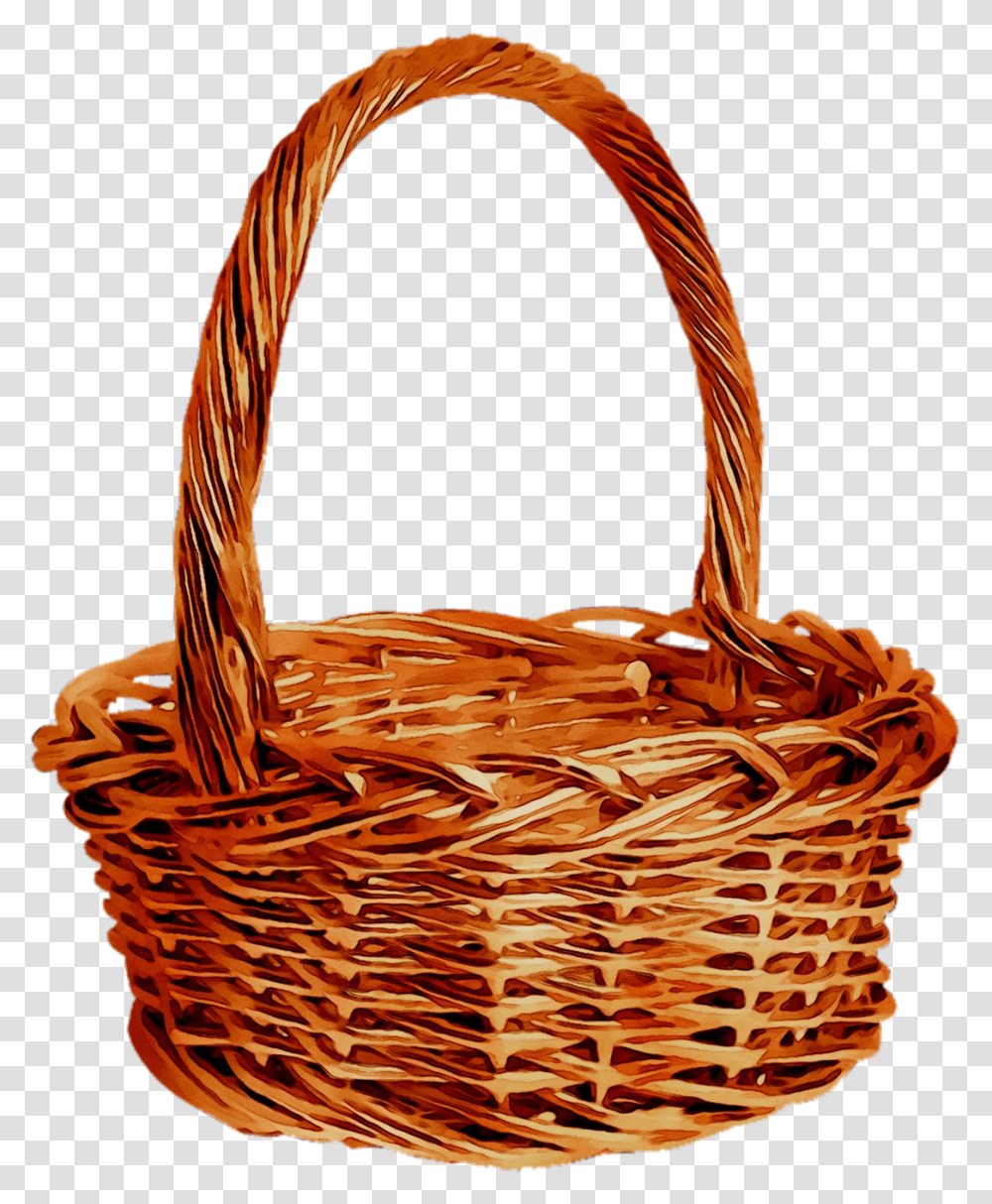 Basket Orange S Picnic Basket, Shopping Basket Transparent Png