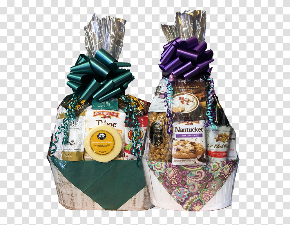 Basket Pepperidge Farm Gift Basket, Sweets, Food, Candy, Green Transparent Png