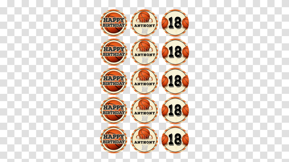 Basketball 30x 15 Or 15x 2 Cupcakes Emoji, Number, Symbol, Text, Alphabet Transparent Png