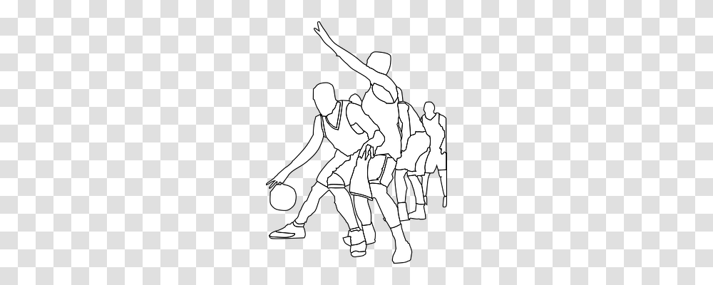 Basketball Sport, Person, Human, Crowd Transparent Png
