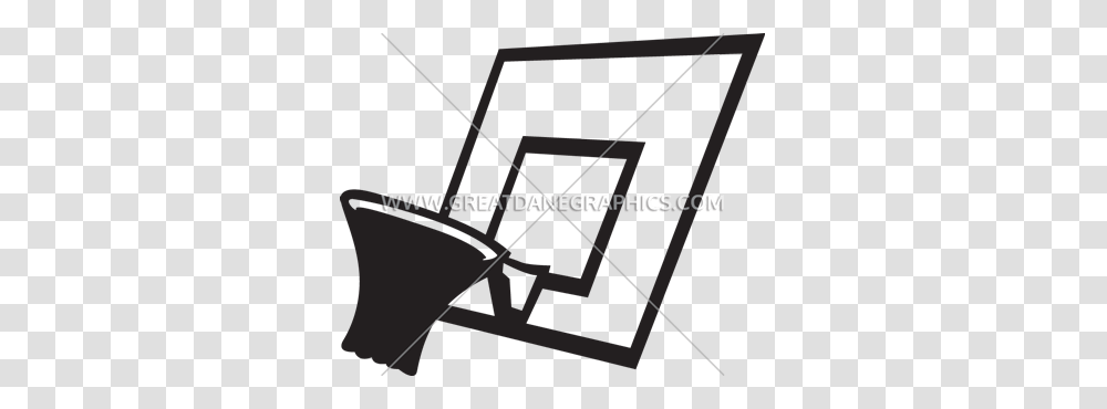 Basketball Backboard Production Ready Artwork For T Shirt Printing, Field, Sport, Sports, Tennis Court Transparent Png