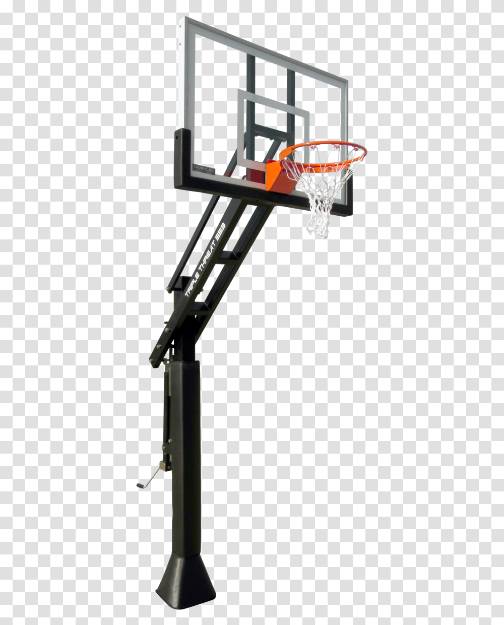 Basketball Backboard Tpt553md Hero 02 626599 Vippng Basketball Rim, Lighting, Hoop Transparent Png