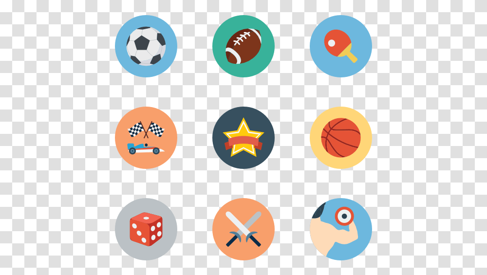 Basketball Badminton Soccer Icon, Star Symbol, Soccer Ball, Football Transparent Png