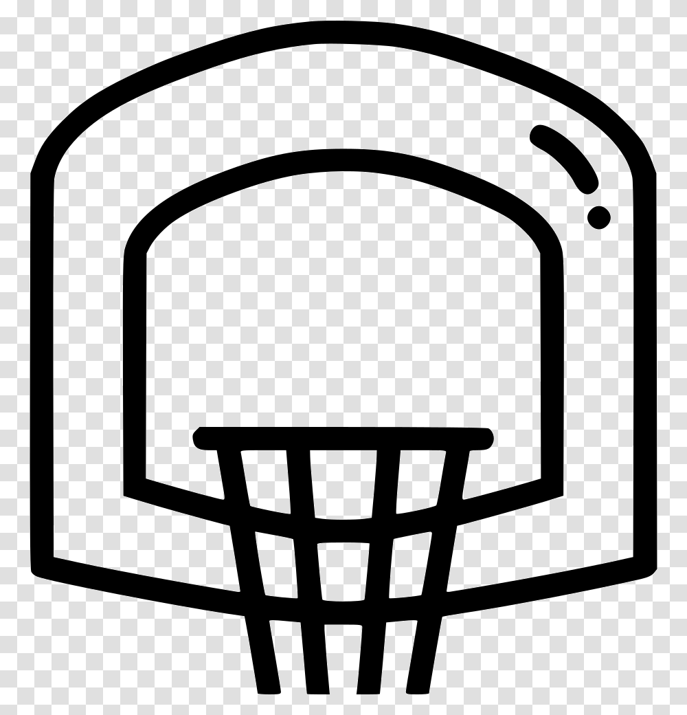 Basketball Basket Hoop Icon Free Download, Helmet, Apparel, Team Sport Transparent Png