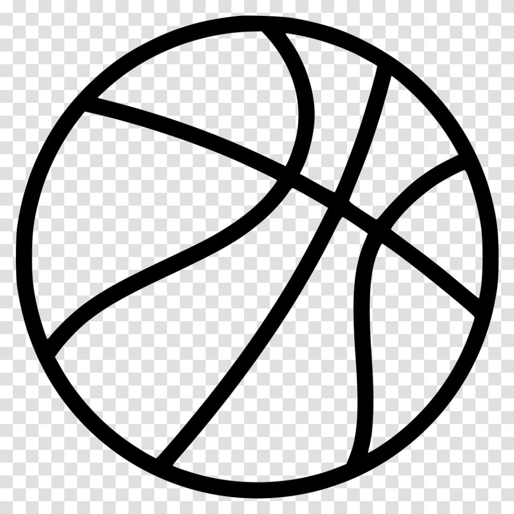 Basketball Basketball Black And White, Sport, Sports, Team Sport Transparent Png