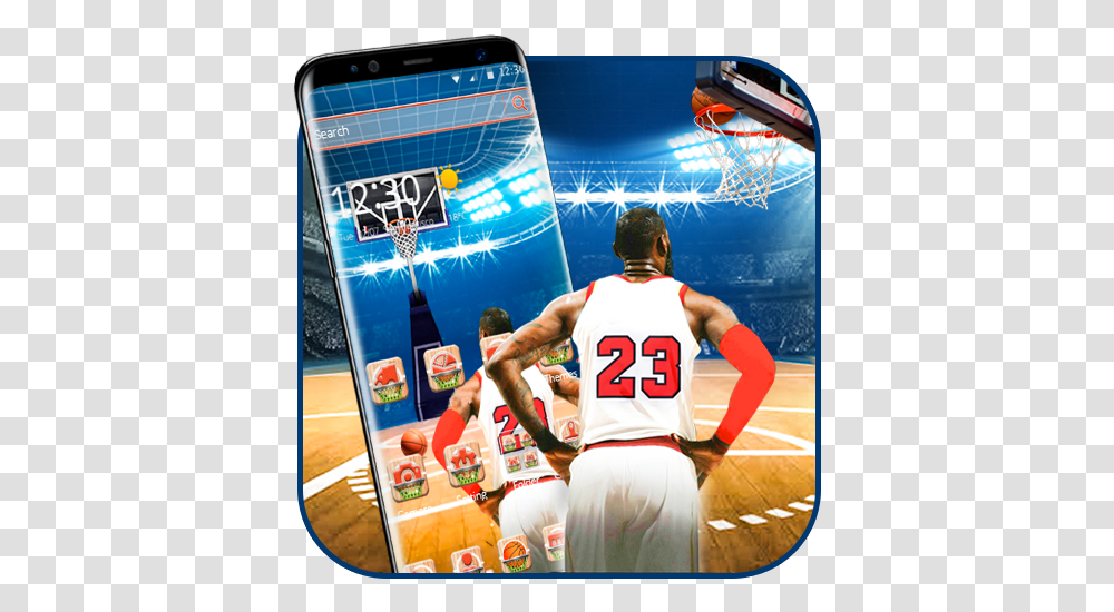Basketball Champions Theme Player, Person, People, Mobile Phone, Clothing Transparent Png