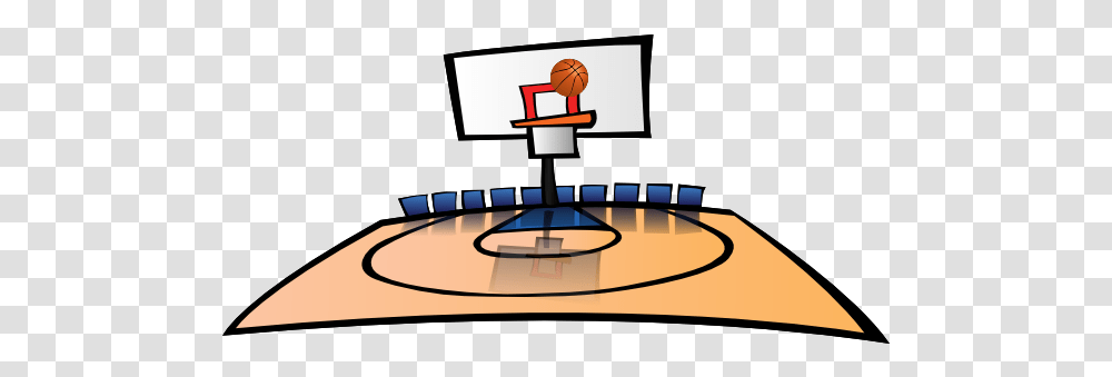 Basketball Clipart Background Clip Art Library Basketball Court Clipart, Lighting, Tabletop, Stage, Crowd Transparent Png