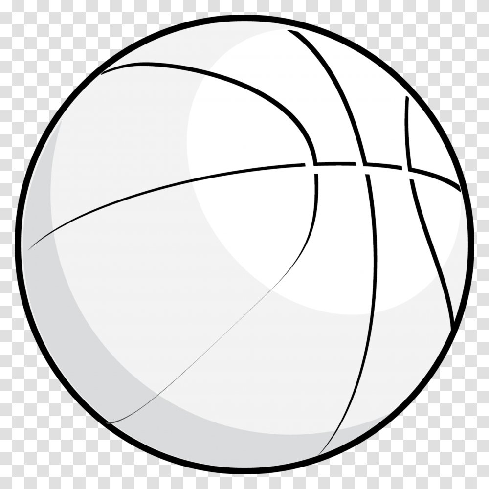 Basketball Clipart Black And White Transparent Png