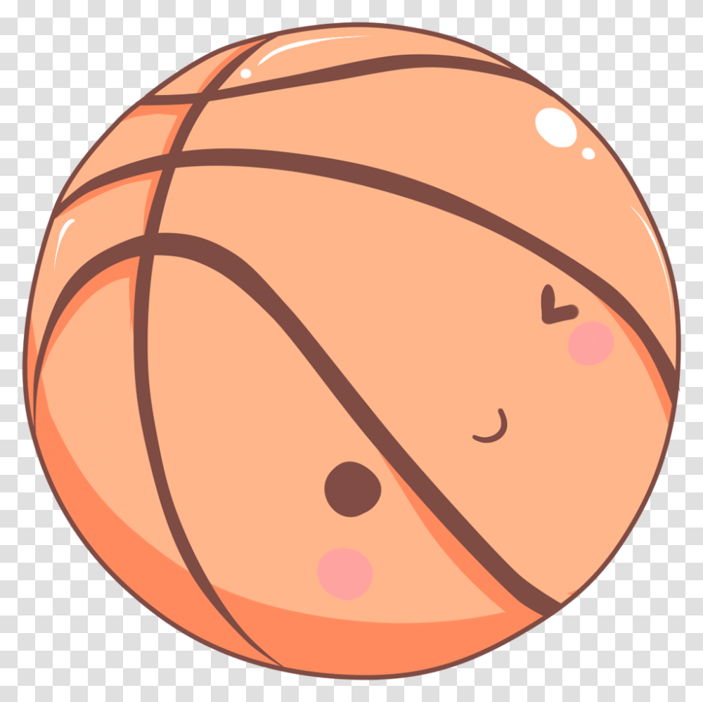 Basketball Clipart Kawaii Basketball, Team Sport, Sports, Sphere, Helmet Transparent Png