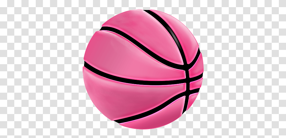 Basketball Clipart Pink, Sphere, Helmet, Apparel Transparent Png